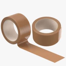 Packing Brown Parcel Packaging Tape 48mm x 66m 12x Rolls Low Noise 