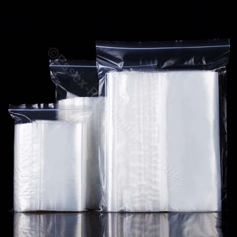 Clear Gripseal Self Seal Ziplock Plastic Bags 102mm x 140mm 4" x 5.5"UK FAST 