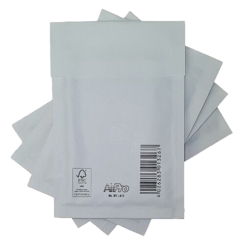 padded envelopes white