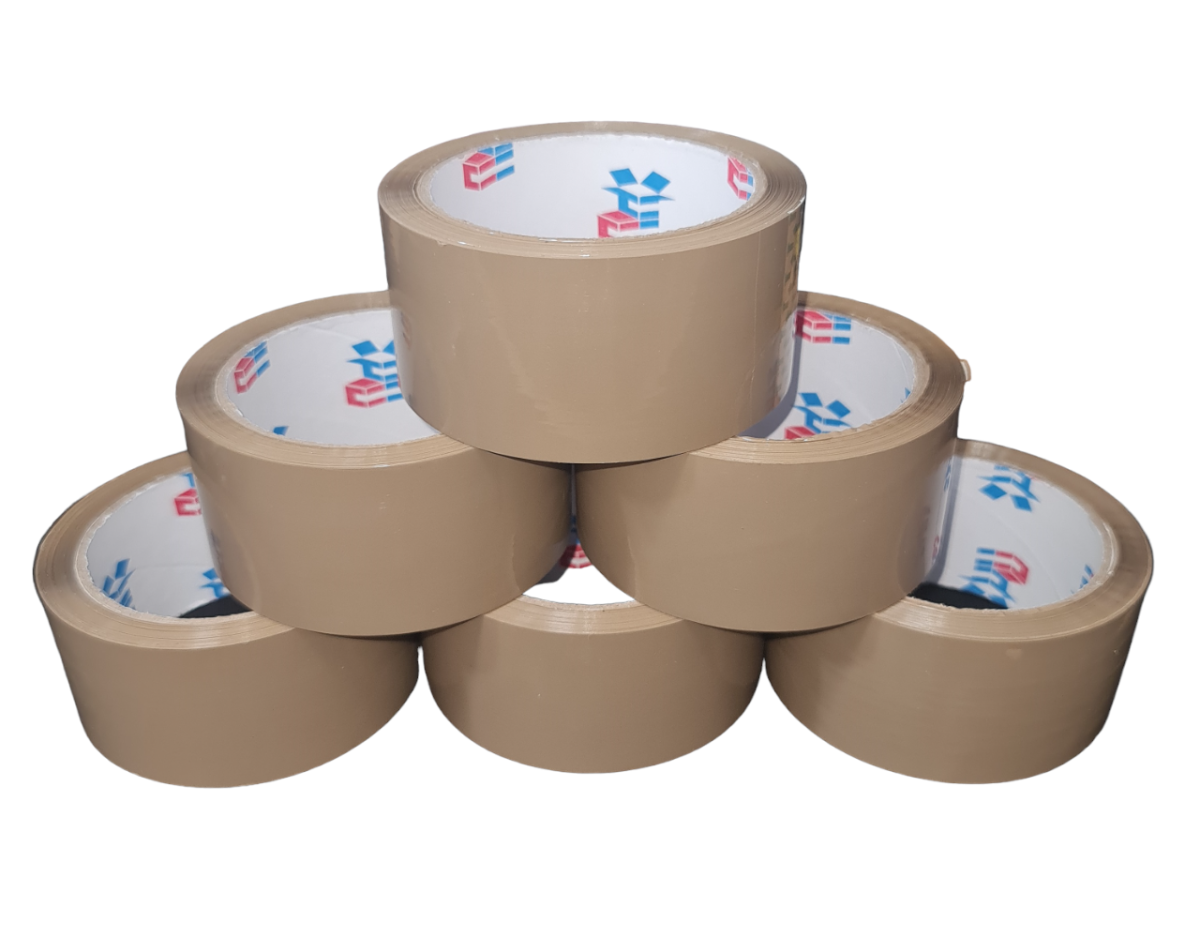 20230721_123004-PhotoRoom.png Low Noise Brown Packaging Tape 48mm x 66m - Image 1