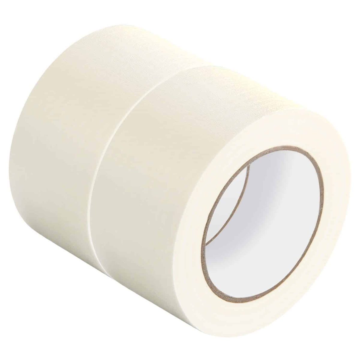 61QOD5YClBL._SL1500_.jpg White/Creme Paper Colour Masking Tape 48mm x 50m - Image 1