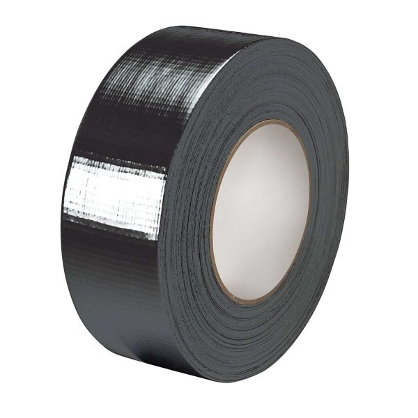 BLACK DUCT GAFFER CLOTH TAPE 48MM X 50M