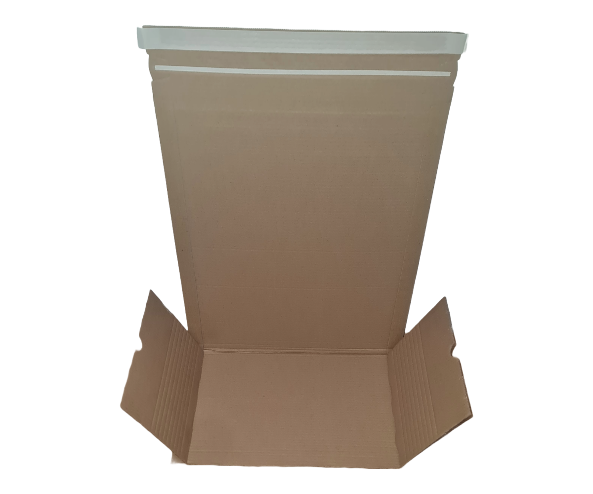 Book-Mailer-full-oopen.png A4 Book Wrap Mailer 302mm x 215mm x 80mm - Image 3