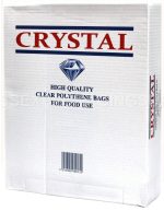 Clear Polythene Bags Food Grade 15" x 20" (375mm x 500mm)