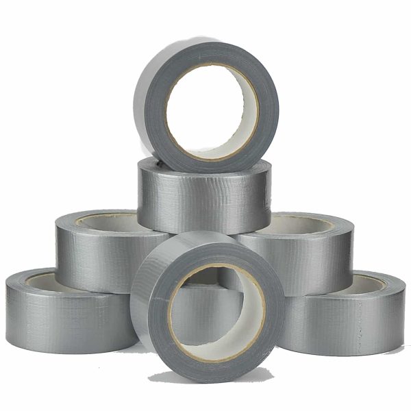 SILVER DUCT GAFFER CLOTH TAPE 48MM X 50M