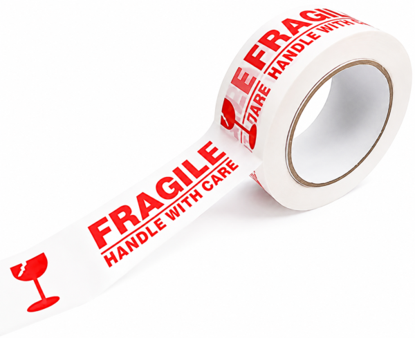 'Handle With Care' Printed Packaging Tape 48mm x 66m