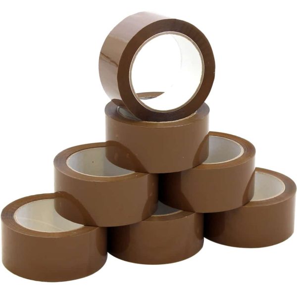 Brown Packaging Tape 48mm x 66m Unbranded