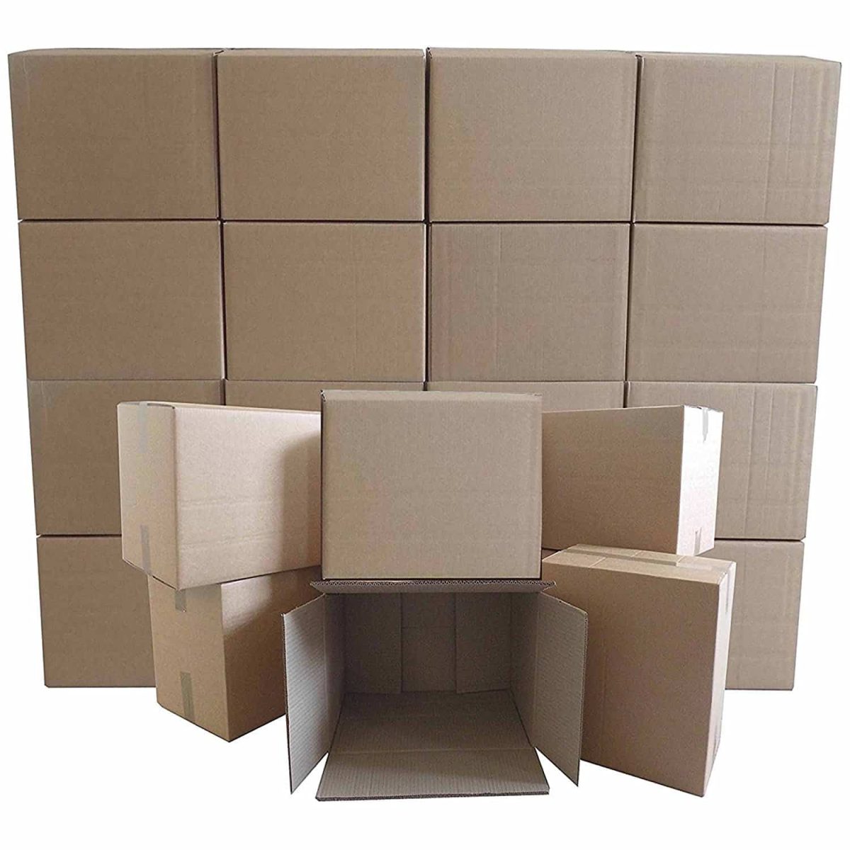 boxesdecebay.jpg Cardboard Boxes Single Wall 9" x 9" x 9" (229mm x 229mm x 229mm) - Image 1