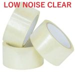 Low Noise Clear Packaging Tape 48mm x 66m Unbranded - Image 3