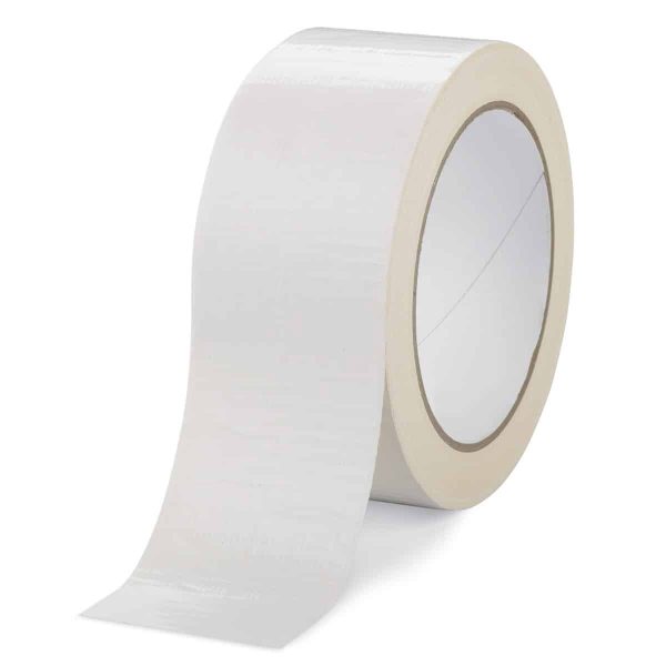 WHITE DUCT GAFFER CLOTH TAPE 48MM X 50M